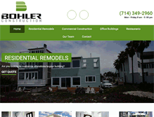 Tablet Screenshot of bohlerinc.com